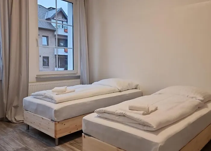 公寓 Tolstov House - 5 House With Terrace - 35 Min To Messe Dus 门兴格拉德巴赫